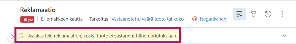 Yhteenvedosta saa nopeasti kuvan kokonaistilanteesta